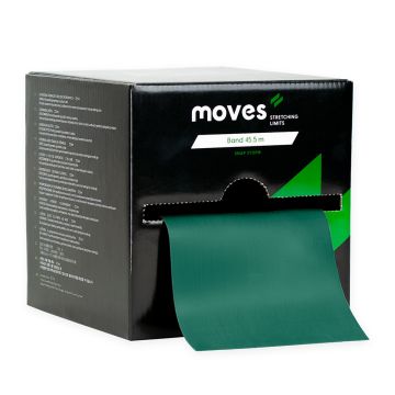 MoVeS Fitness Elastiek 45,5 m Zwaar - Groen